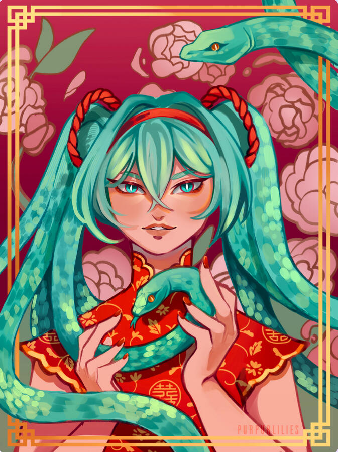 snake miku
