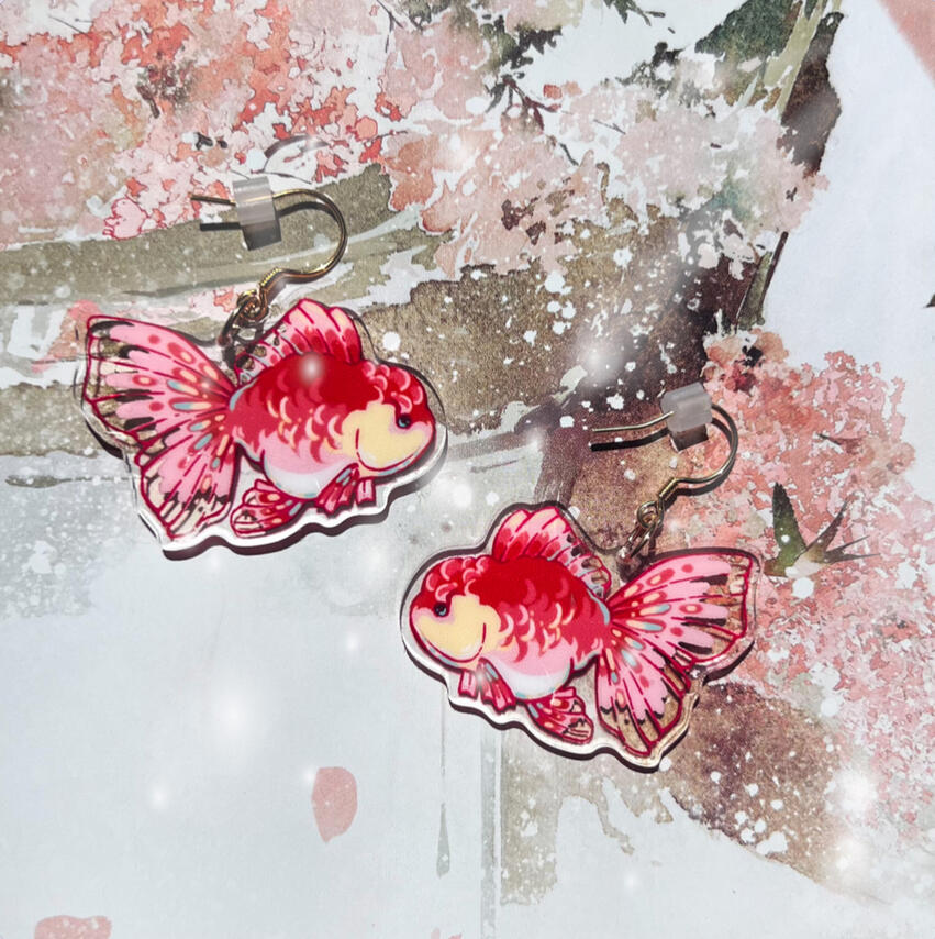 goldfish earrings