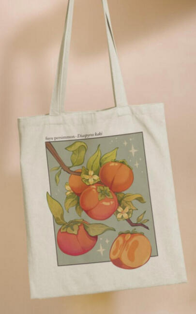 persimmon tote